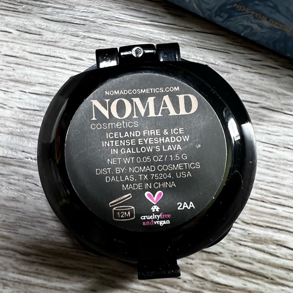 NOMAD COSMETICS
NOMAD x Iceland Fire & Ice Intense Eyeshadow in Gallow's… - Picture 7 of 8